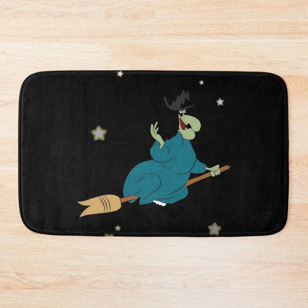 Item preview, Flying Witch on Broom in Starrys Night designed and sold by Beschoshop.