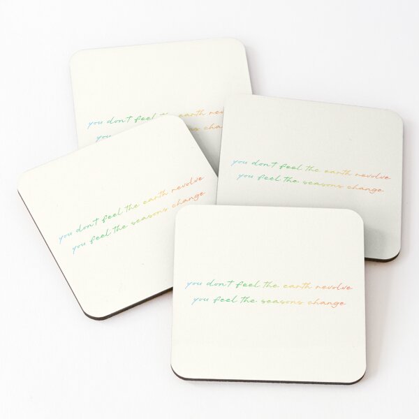 Item preview, You Don't Feel The Earth Revolve, You Feel The Seasons Change designed and sold by ruchir.online.