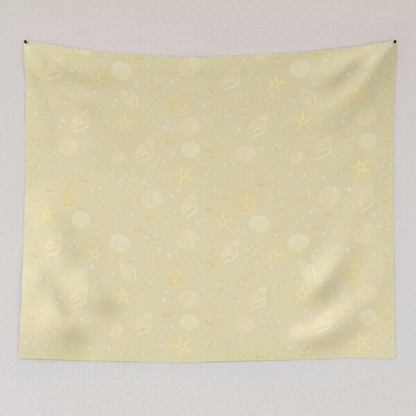 Item preview, Starfish Sand Dollar Coastal Seamless Pattern designed and sold by SheHood.