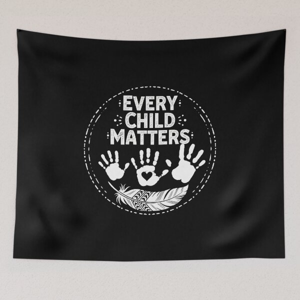 Item preview, Every Child Matters Feather Handprint Solidarity designed and sold by OlyvieArt.
