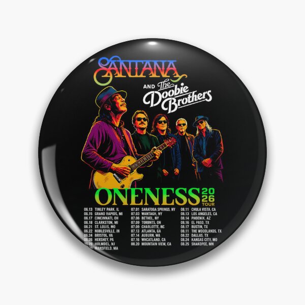 Item preview, Santana Doobie Brothers Oneness Tour 2026 Vintage  designed and sold by smilerzjniu.
