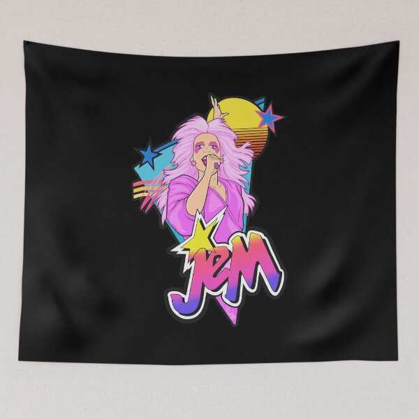 Item preview, Retro Jem 80s Pop Star Singer 80s Nostalgia designed and sold by DIANELEMSTER.