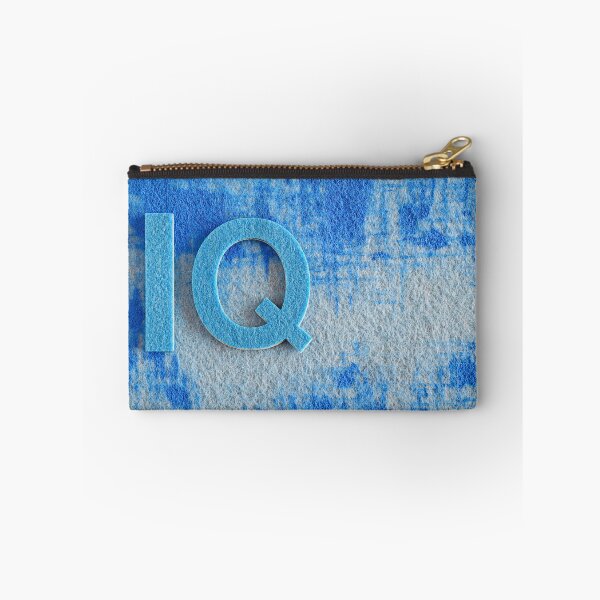 Item preview, IQ in Blue Textured Design designed and sold by sneidere9dace.