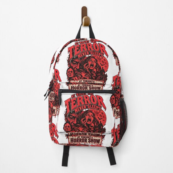 Artikelvorschau, Nachts schläft der Schrecken nie – Retro-Horror-Show-Design entworfen und verkauft von SmithOscarShop.