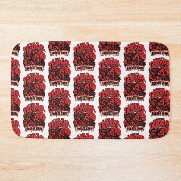 Item preview, At Night The Terror Never Sleeps Retro Horror Show Design designed and sold by SmithOscarShop.