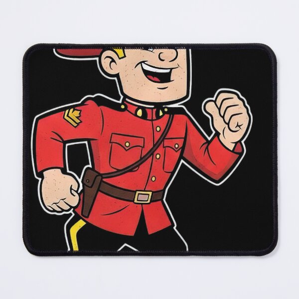 Item preview, Classic Mountie Cartoon Hero Vintage Graphic Shirt #699 designed and sold by shawn-muse.