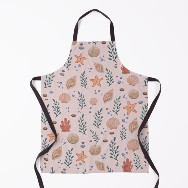 Item preview, Starfish Sand Dollar Coastal Seamless Pattern designed and sold by SheHood.