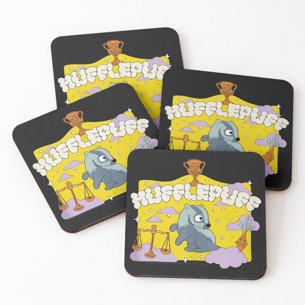 Item preview, H4rry P0tter H0gwarts Hufflepuff House Cartoon Scene designed and sold by matteoqhrdu.
