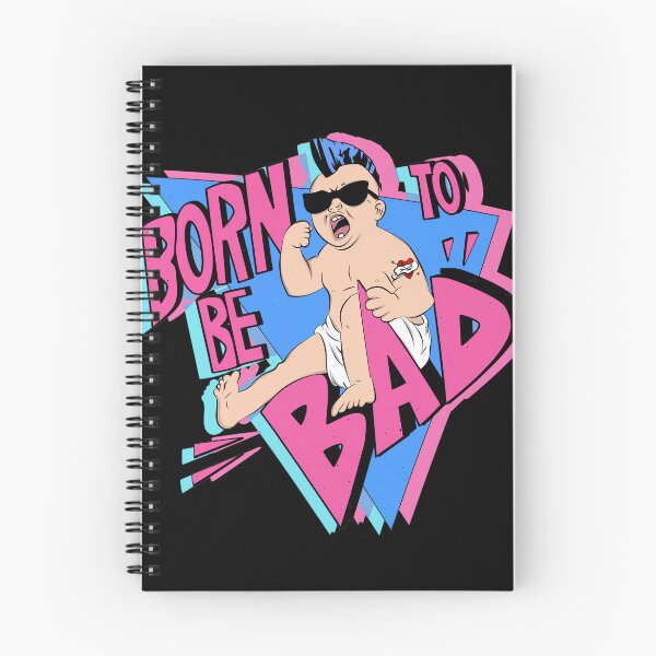 Item preview, Retro Baby Born To Be Bad Mohawk Punk designed and sold by DIANELEMSTER.