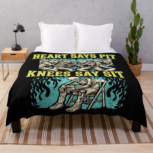 Item preview, Heart Says Pit Knees Say Sit Skeleton Funny designed and sold by boosted-ak.