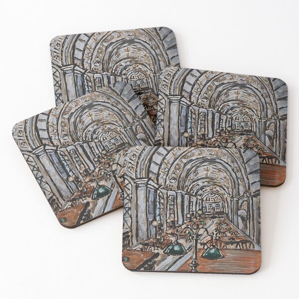 Item preview, boston public library hall designed and sold by Avika D.