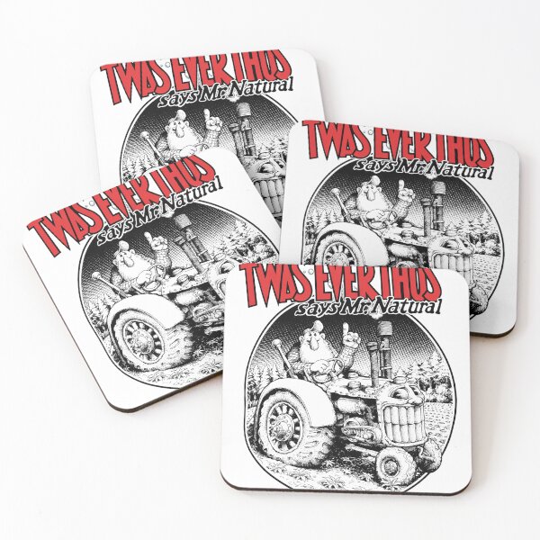 Item preview, Twas Ever Thus Says Mr Natural Tractor Art designed and sold by DIANELEMSTER.