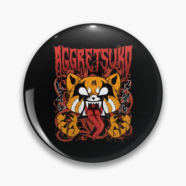Item preview, Aggretsuko Rage Metal Panda  designed and sold by HelenBa4951747.