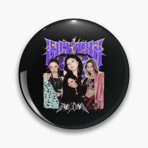 Item preview, AESPA Retro Vintage Kpop Band  designed and sold by ScottMi3981125.