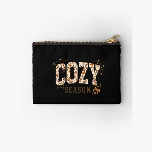 Item preview, Cozy Season Floral Fill Distressed Typography designed and sold by CarmelReichert.