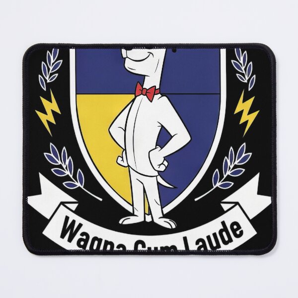 Item preview, Smart Cartoon Dog Genius Crest Retro Tee #6531 designed and sold by shawn-muse.