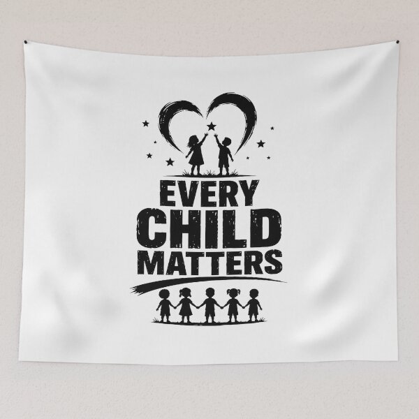 Item preview, Every Child Matters Handprint Bird Graphic designed and sold by OlyvieArt.