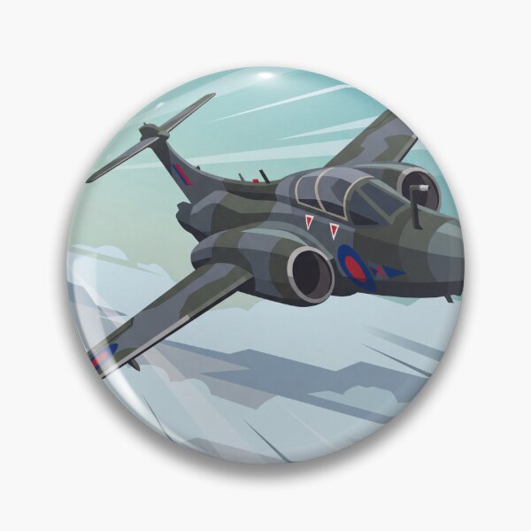 Item preview, RAF Blackburn Buccaneer Banking Illustration designed and sold by Airpower Art.