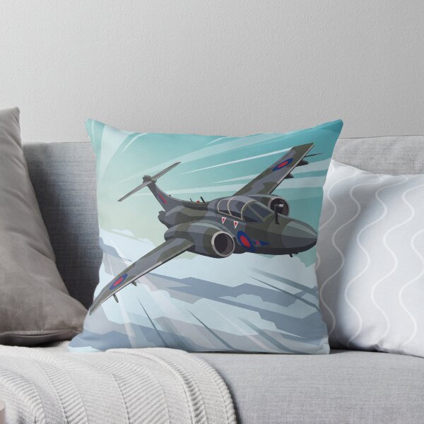 Item preview, RAF Blackburn Buccaneer Banking Illustration designed and sold by Airpower Art.