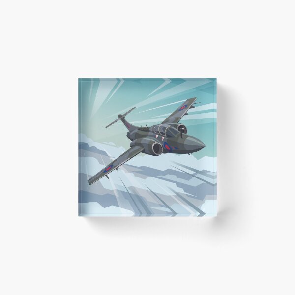 Artikelvorschau, Illustration der RAF Blackburn Buccaneer Bank entworfen und verkauft von Airpower Art.