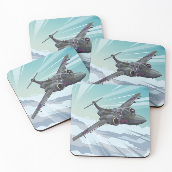 Item preview, RAF Blackburn Buccaneer Banking Illustration designed and sold by Airpower Art.