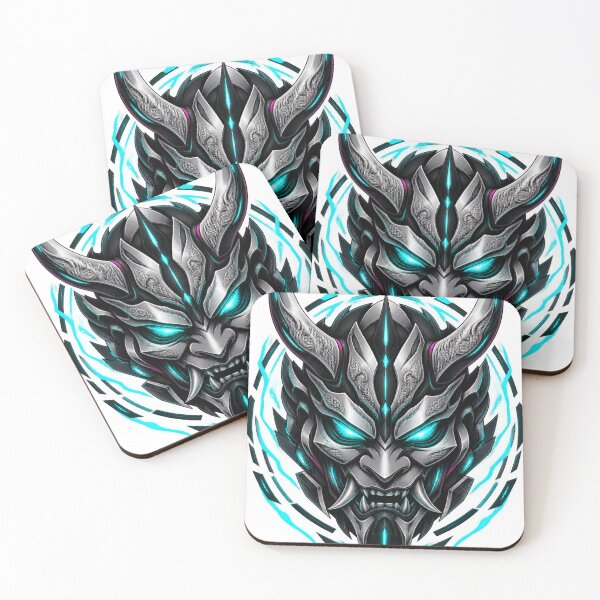 Item preview, Cyberpunk Oni Mask designed and sold by Otakunited.
