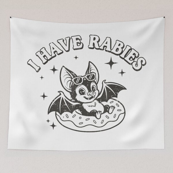 Item preview, Funny I Have Rabies Vintage Halloween Costume Women Men designed and sold by SaboCollita.
