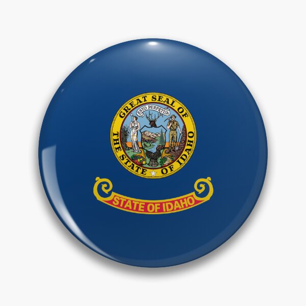 Item preview, Idaho Circle Flag Moving Away Gift, Homesick ID Present designed and sold by shitpostee.