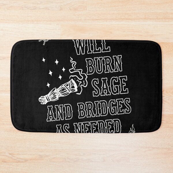 Item preview, Burn Sage and Bridges As Needed Typography designed and sold by CarmelReichert.
