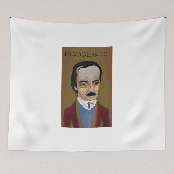 Item preview, Edgar Allan Poe portrait designed and sold by Diego Manuel Rodriguez.