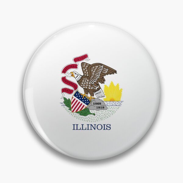 Item preview, Illinois Circle Flag Moving Away Gift, Homesick IL Present designed and sold by shitpostee.
