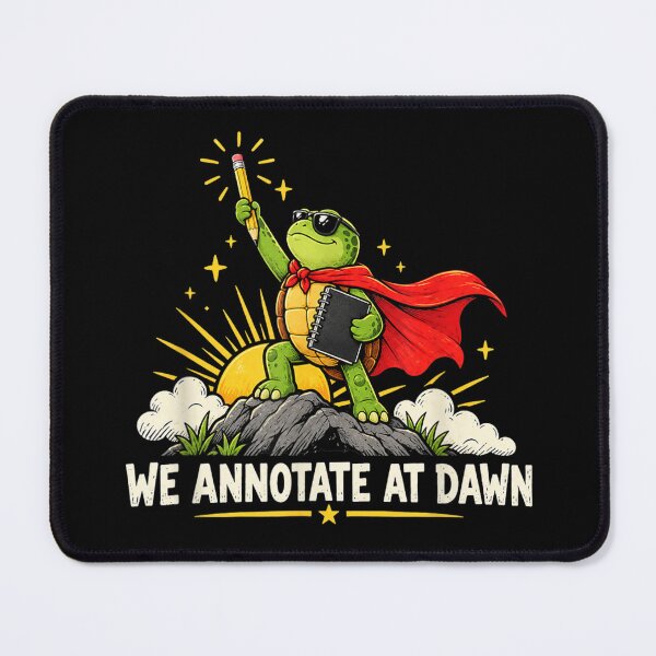 Item preview, We Annotate At Dawn Frog Turtle English Teacher Back to designed and sold by SaboCollita.