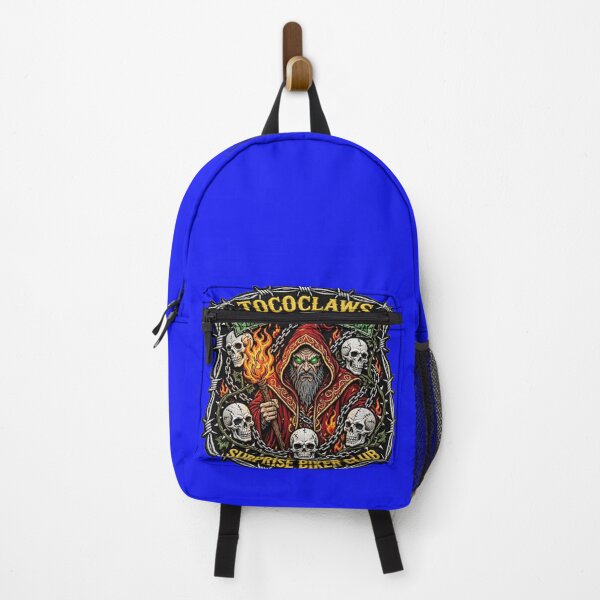 Item preview, Fire Wizard Bouncer Red Pyromancer | Surprise Biker Club Patch Graphic  Tags: designed and sold by TOCOCLAWS.