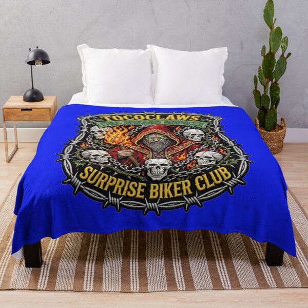 Item preview, Fire Wizard Bouncer Red Pyromancer | Surprise Biker Club Patch Graphic  Tags: designed and sold by TOCOCLAWS.