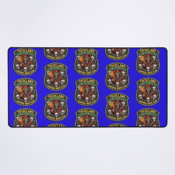 Item preview, Fire Wizard Bouncer Red Pyromancer | Surprise Biker Club Patch Graphic Tags: designed and sold by TOCOCLAWS.