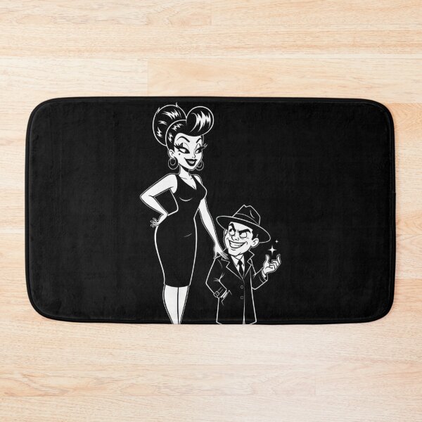 Item preview, Elegant Retro Cartoon Lady Minimalist Outline Tee #7852 designed and sold by shawn-muse.