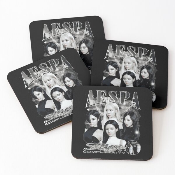 Item preview, AESPA Vintage Retro Kpop Girl Group  designed and sold by TerryBr4332403.