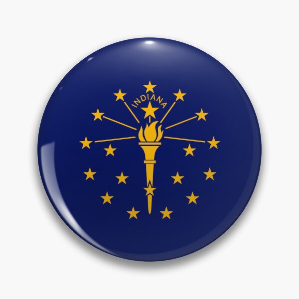 Item preview, Indiana Circle Flag Moving Away Gift, Homesick IN Present designed and sold by shitpostee.