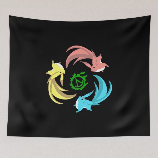Item preview, Final Fantasy XIV Summoner Carbuncles (small logo) designed and sold by twitchleah.