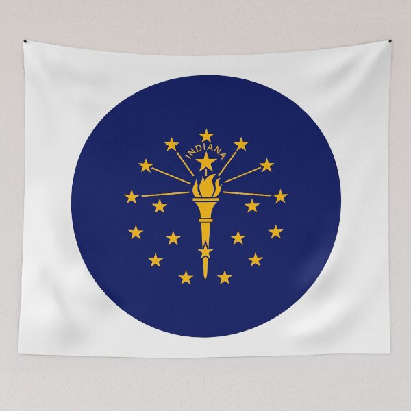Item preview, Indiana Circle Flag Moving Away Gift, Homesick IN Present designed and sold by shitpostee.