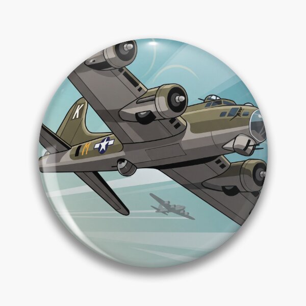 Item preview, B-17 Flying Fortress Banking Illustration designed and sold by Airpower Art.