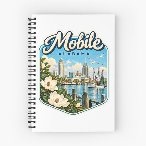 Item preview, Mobile Alabama  designed and sold by PamLeeDesign.