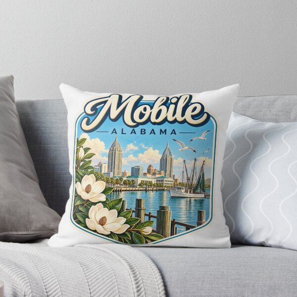 Item preview, Mobile, Alabama designed and sold by PamLeeDesign.