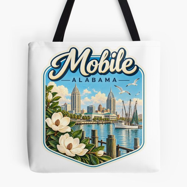 Item preview, Mobile Alabama  designed and sold by PamLeeDesign.