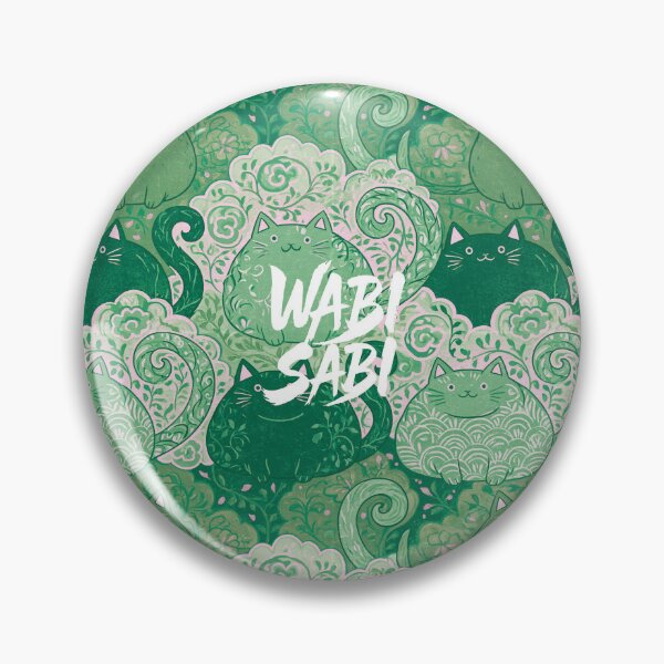 Item preview, Creative Japanese Patterns - Cat and Arabesque designed and sold by WABISABIMOMENTS.