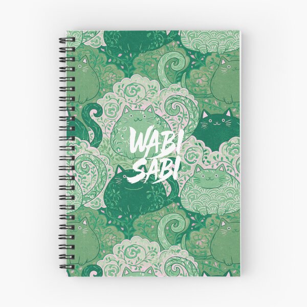 Item preview, Creative Japanese Patterns - Cat and Arabesque designed and sold by WABISABIMOMENTS.