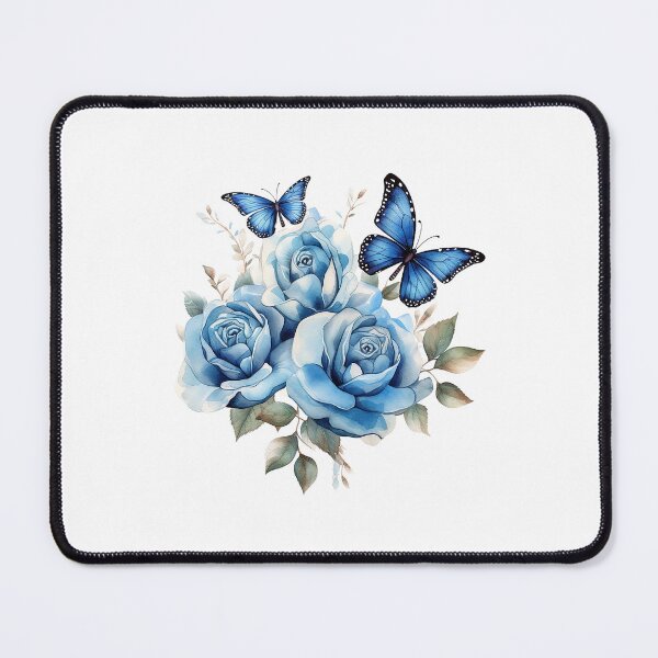 Item preview, Blue Rose | Elegant Floral Aesthetic Art designed and sold by Mandayartstudio.