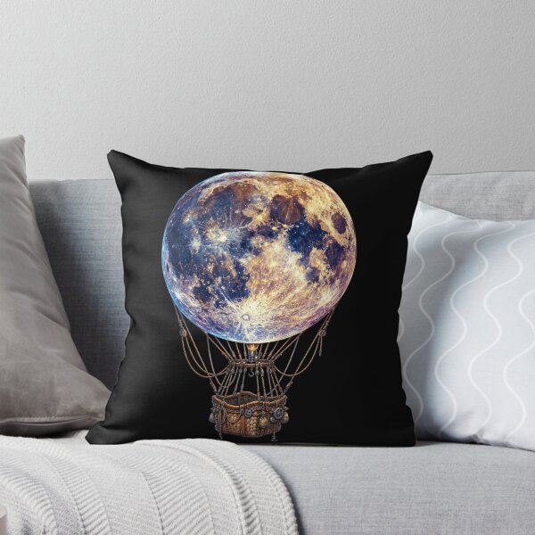 Item preview, Steampunk Lunar Voyage Through Celestial Night designed and sold by vienaphi.