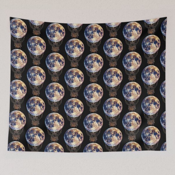 Item preview, Steampunk Lunar Voyage Through Celestial Night designed and sold by vienaphi.
