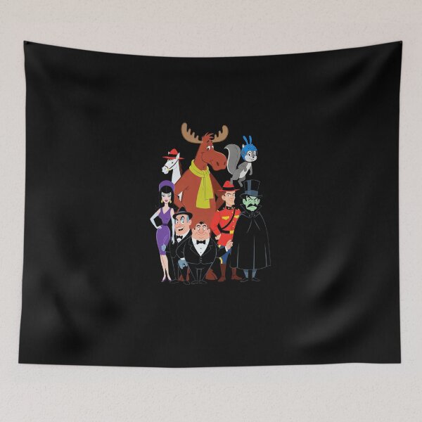 Item preview, Retro Cartoon Ensemble Cast Vintage Style Tee #3996 designed and sold by shawn-muse.